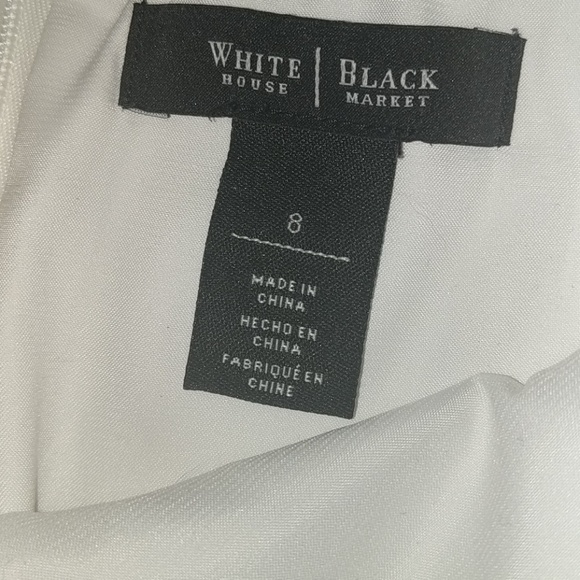 WHBM Set: A Line Skirt (8) & Cropped Sweater (L) - Picture 6 of 8